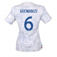 Maglie da calcio Francia Matteo Guendouzi #6 Seconda Maglia Femminile Mondiali 2022 Manica Corta
